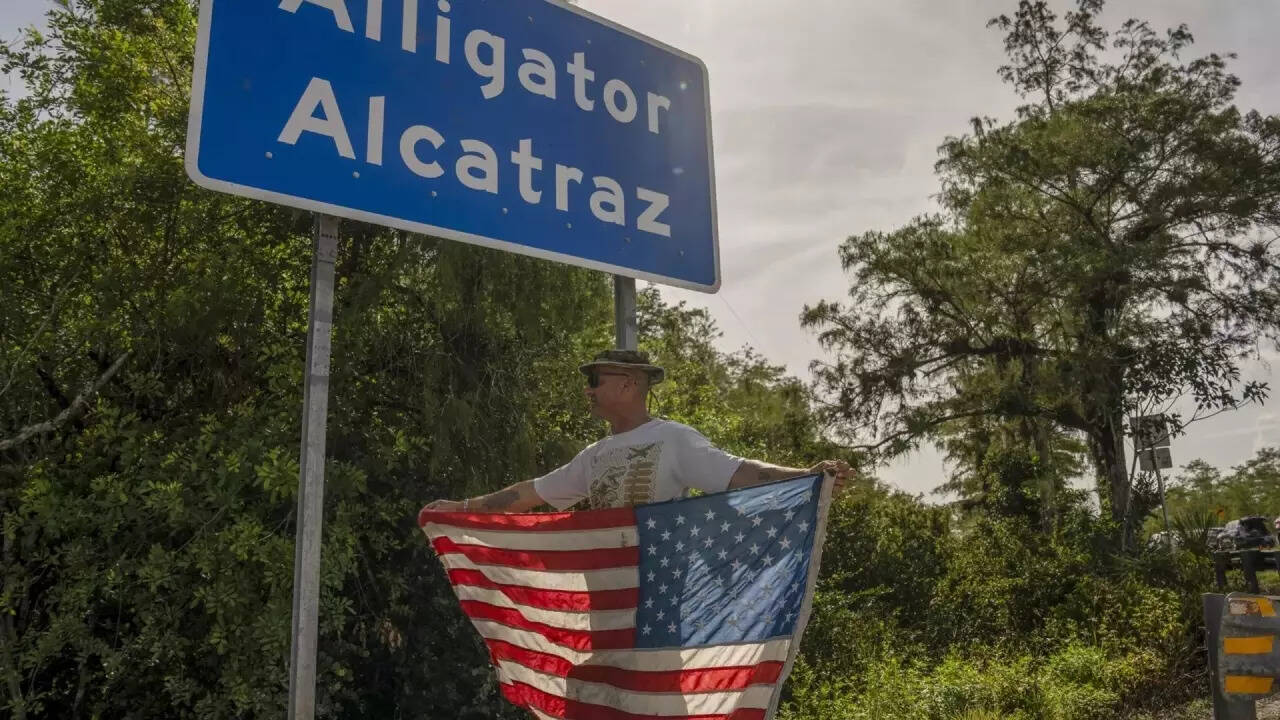 Alligator Alcatraz: US judge halts construction at Florida’s detention centre; suit argues project threatens environmentally sensitive wetlands