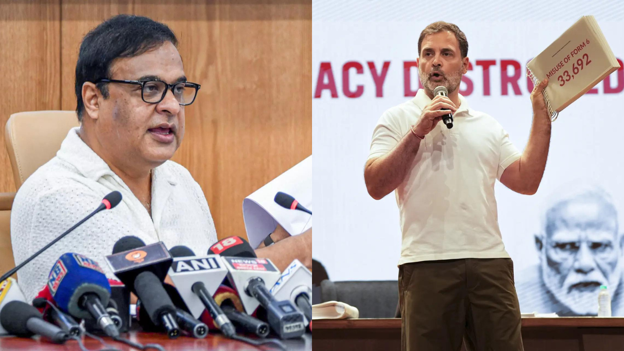 ‘He indirectly supported SIR’: Assam CM Himanta on Rahul’s ‘vote theft’ claim; cites ‘Bangladeshi names’ in voter rolls