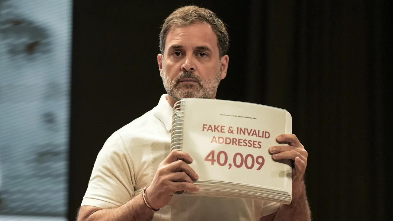 Vote ‘chori’ charge: Rahul Gandhi drops new video on how Congress investigated; reveals what the data shows