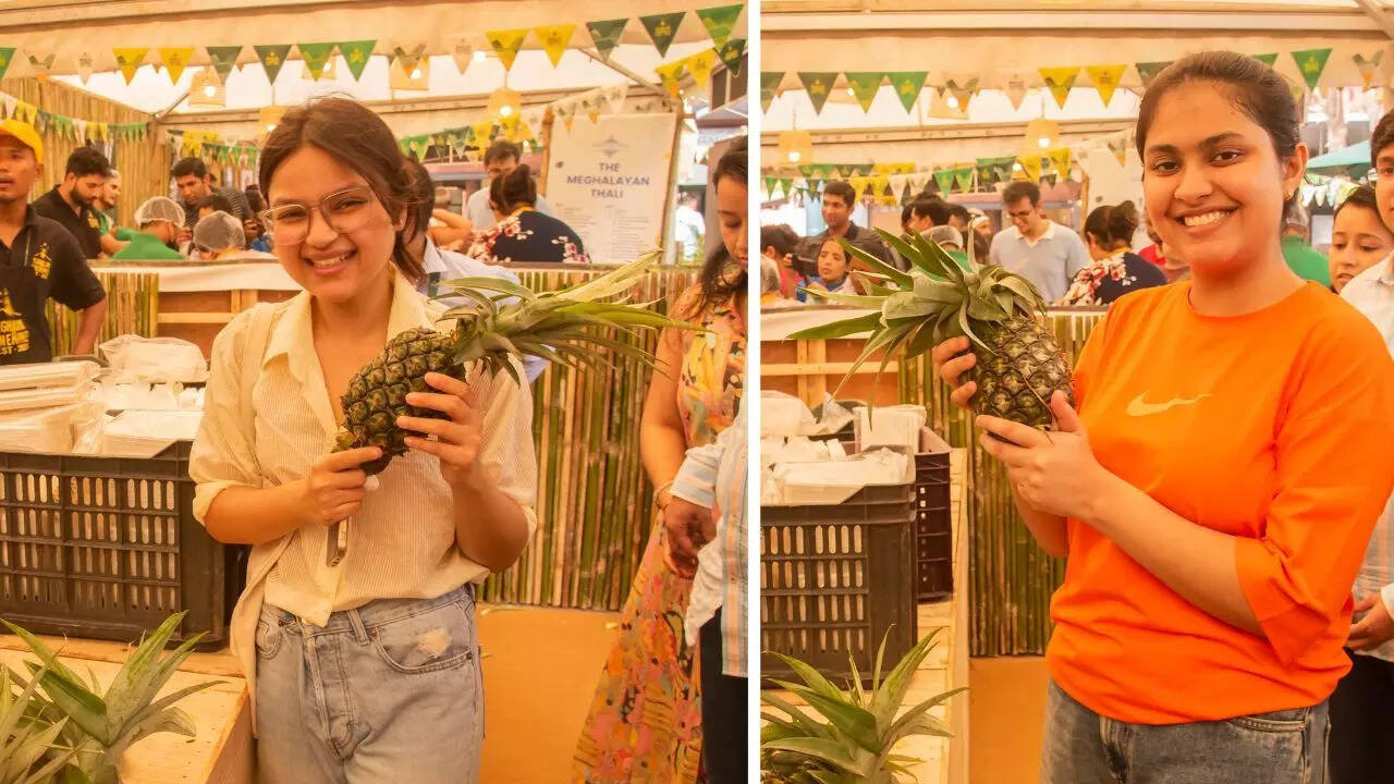 Sweet notes and quirky food at the pineapple festival