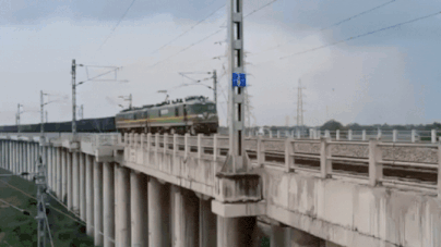 ‘Rudrastra’: India’s longest freight train hits tracks; 354 wagons linked, 7 locos power 4.5 km run; Watch video
