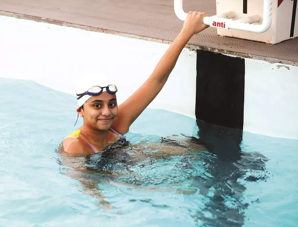 Aarohi wins rare national medal in 200m butterfly