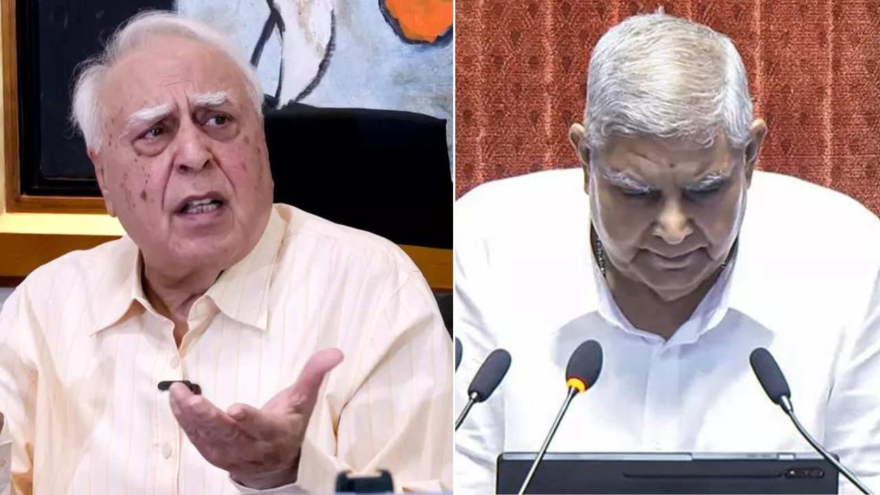 ‘Heard of Laapataa Ladies not of laapataa VP’: Sibal on Dhankhar’s whereabouts