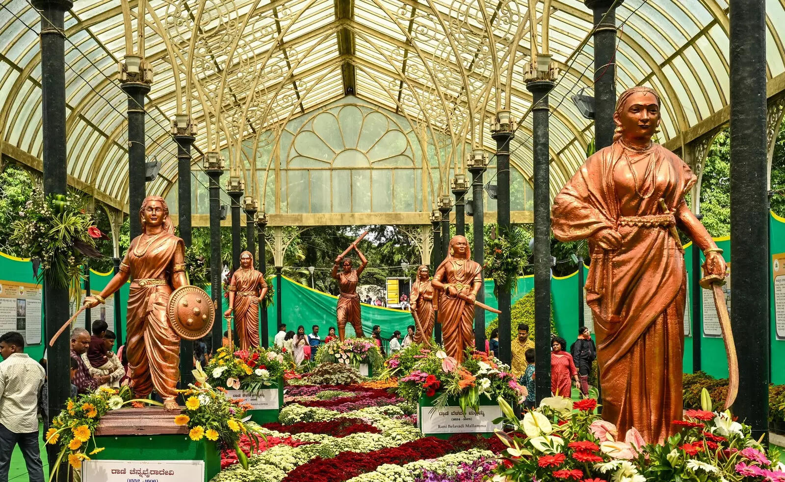 A floral tribute to Karnataka’s heroes at Bengaluru’s Lalbagh