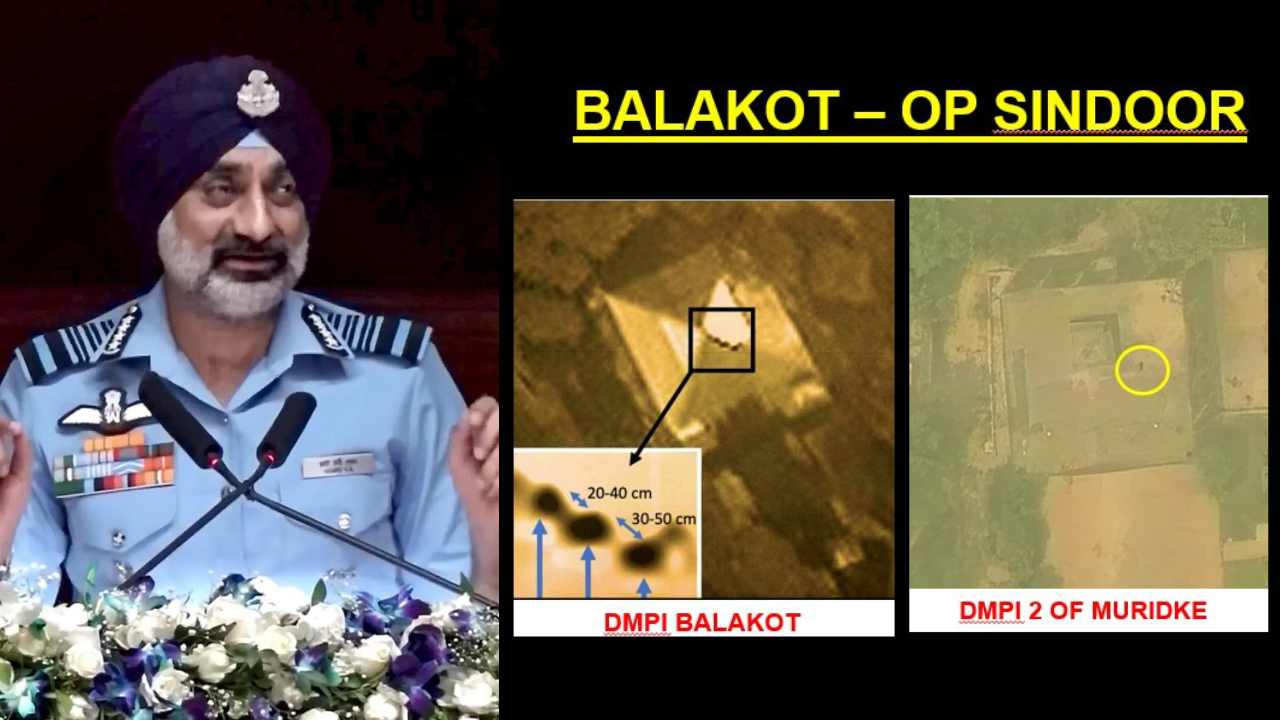 Pakistani terror sites to airbases: Haunted by ‘ghosts of Balakot’, IAF chief comes armed with proof on Operation Sindoor – see news pics