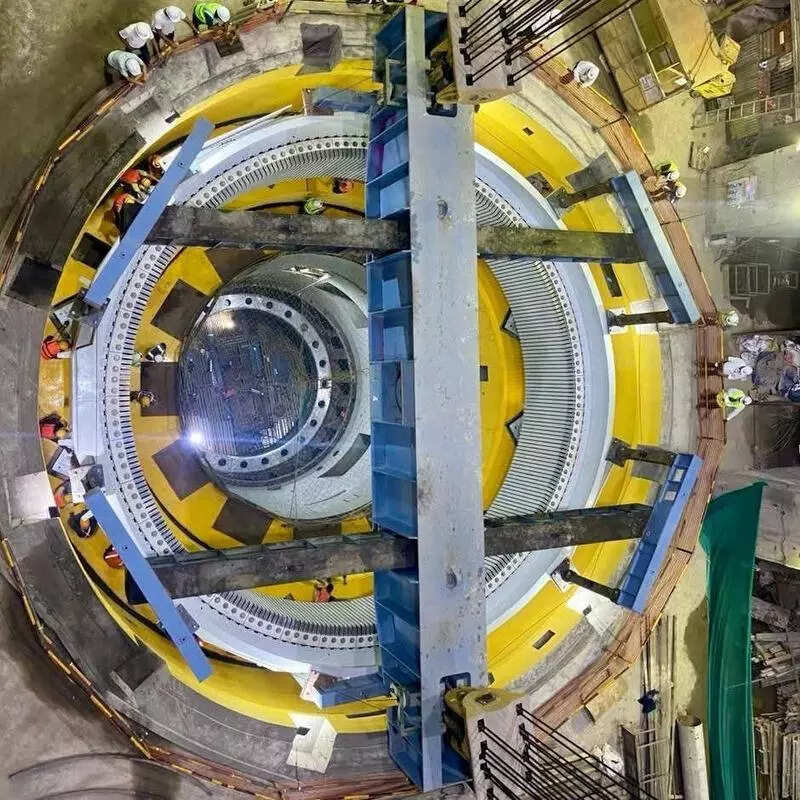 Subansiri dam: NHPC installs 395-tonne generator stator