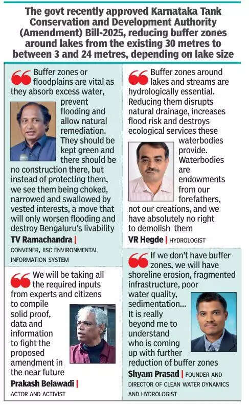 Bengaluru lake activists say shrinking buffer zone disastrous for tech capital