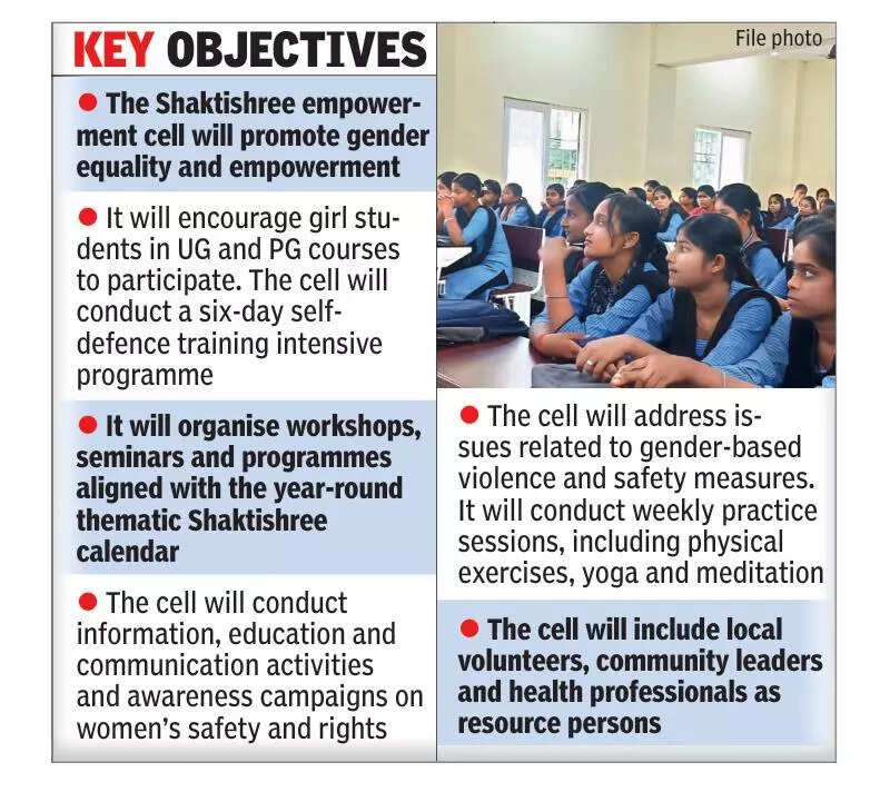 Govt asks colleges, univs to set up Shaktishree cell by Aug 25