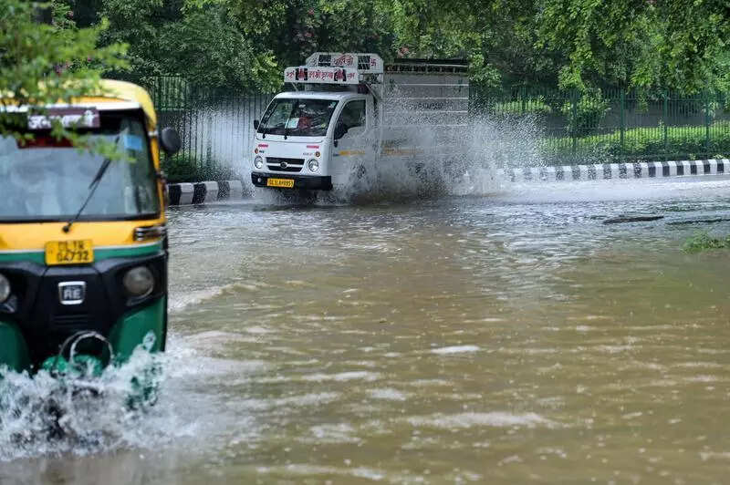 AAP and BJP blame each other for waterlogging and civic failures after heavy rain in delhi
