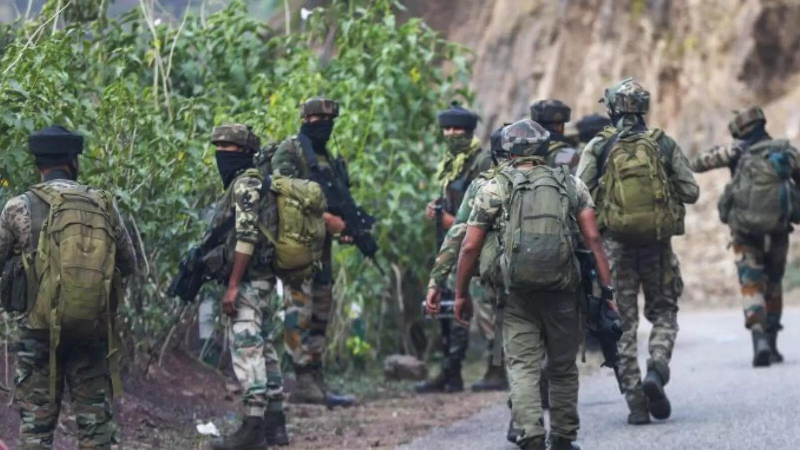 Gunfight with terrorists in Kishtwar
