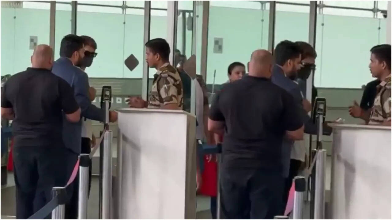 Allu Arjun asked to remove mask at Mumbai airport