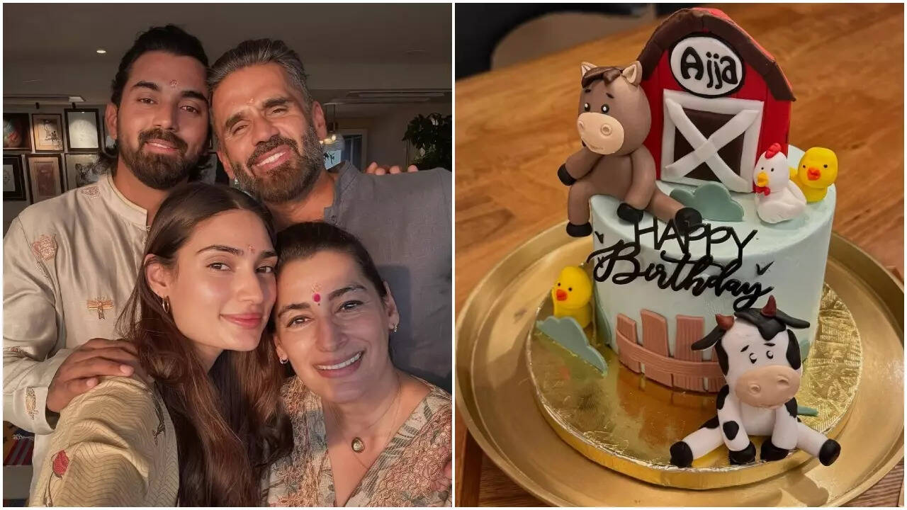 Suniel celebrates birthday as proud ‘Ajja’ with family