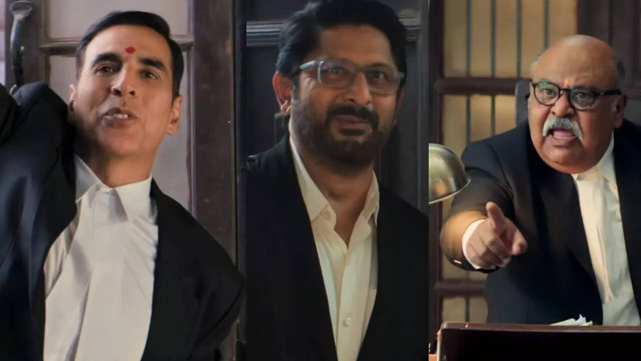 Jolly LLB 3 teaser: Akshay- Arshad ’s hilarious face-off