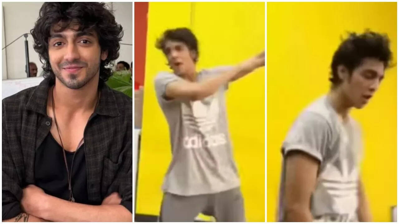 Ahaan's old video of grooving to 'Chogada' song goes viral