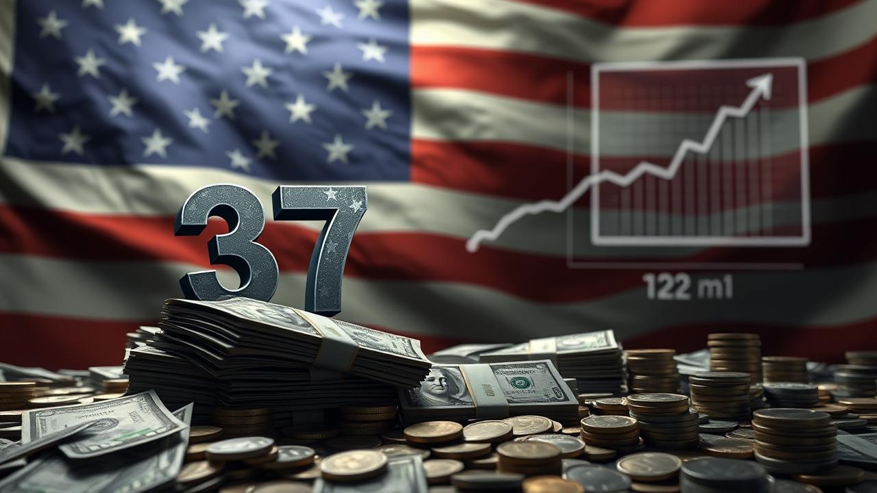 Debt alarm: US national debt hits record $37 trillion, pace doubles with trillion added every five months