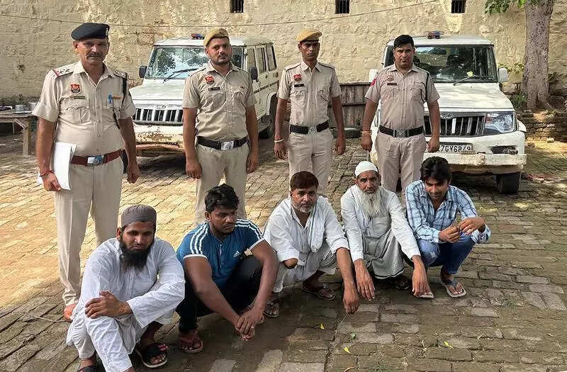 Day after Nuh clash over parking dispute, 5 held