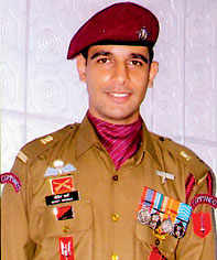 Major Mohit Sharma,AC - Times of India