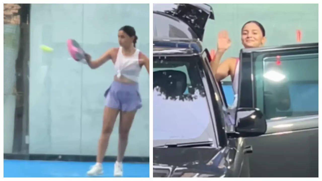 Alia gets angry at paps after they follow her into her building