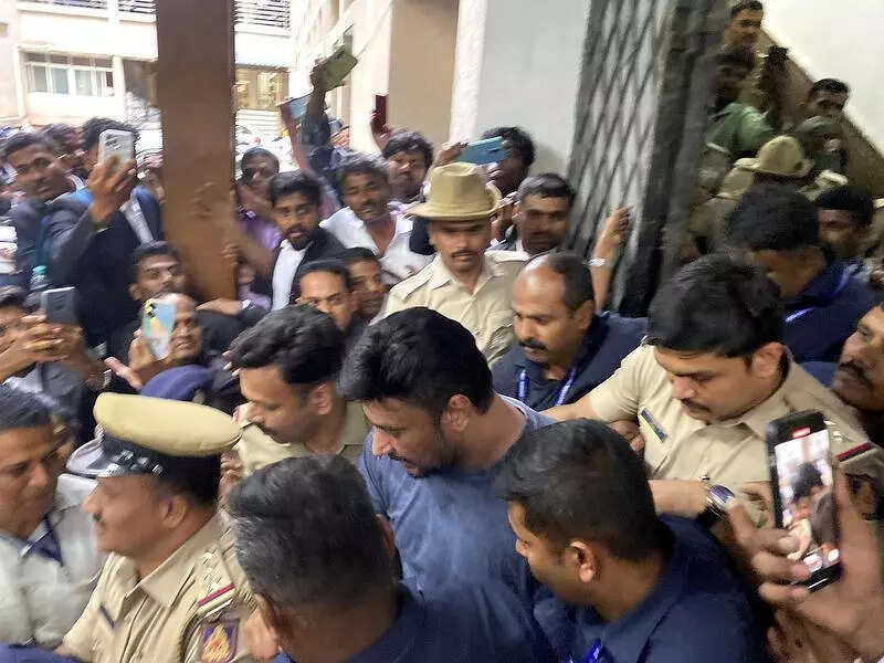 No star treatment: Darshan back behind bars as regular inmate