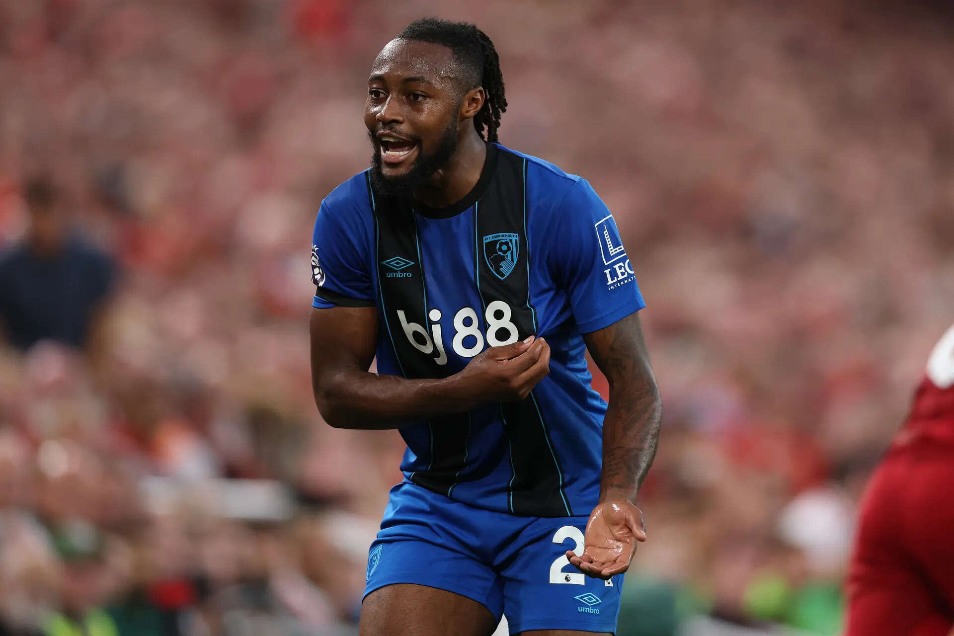 EPL: Semenyo vows to 'keep moving forward' after racist abuse at Anfield
