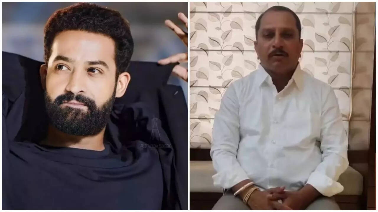 Jr NTR fans protests against TDP MLA for his remarks on actor