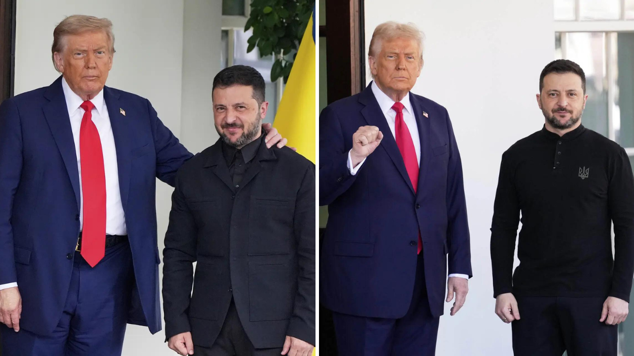 Zelenskyy at White House: How Ukrainian president dressed this time; meets Trump