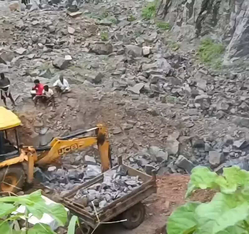 Forest dept begins probe into illegal mining at Nischinta hill