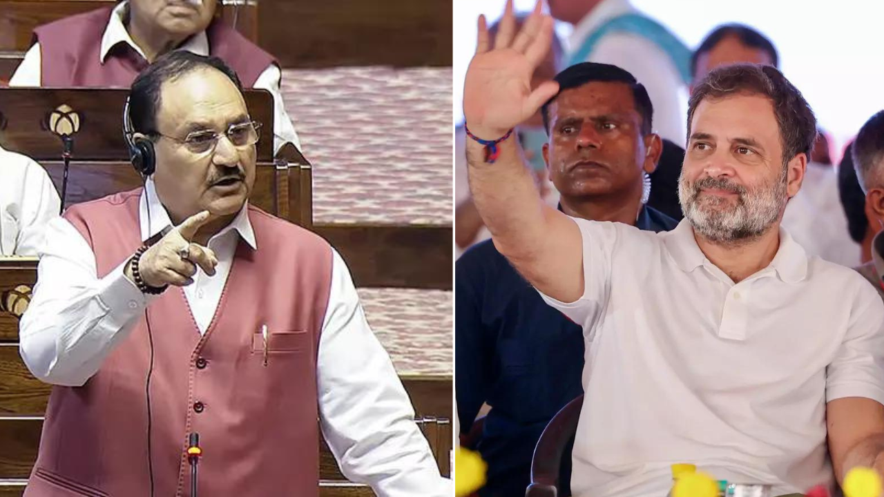 'Khara hoon aaj bhi wahin': JP Nadda mocks Rahul Gandhi's 'vote chori' claim; shares video