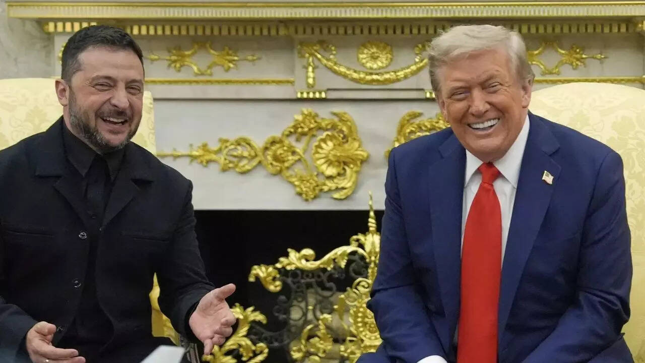 'Thank you, Mr President': Zelenskyy unleashes thank-o-meter diplomacy on second visit to Oval Office - here's why