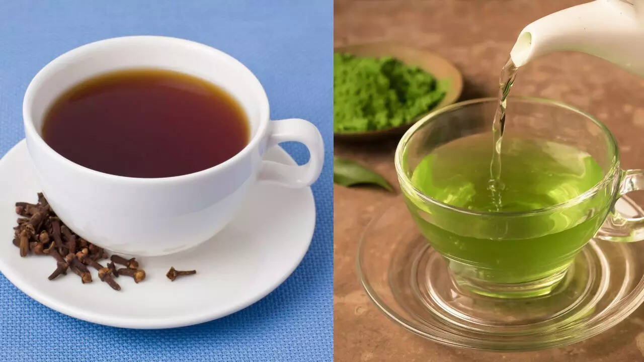 Black and green tea