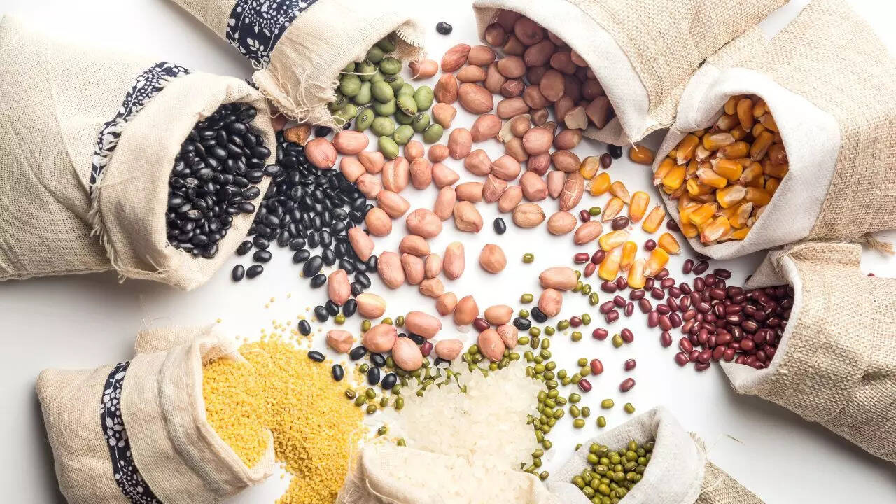 Whole grains and legumes