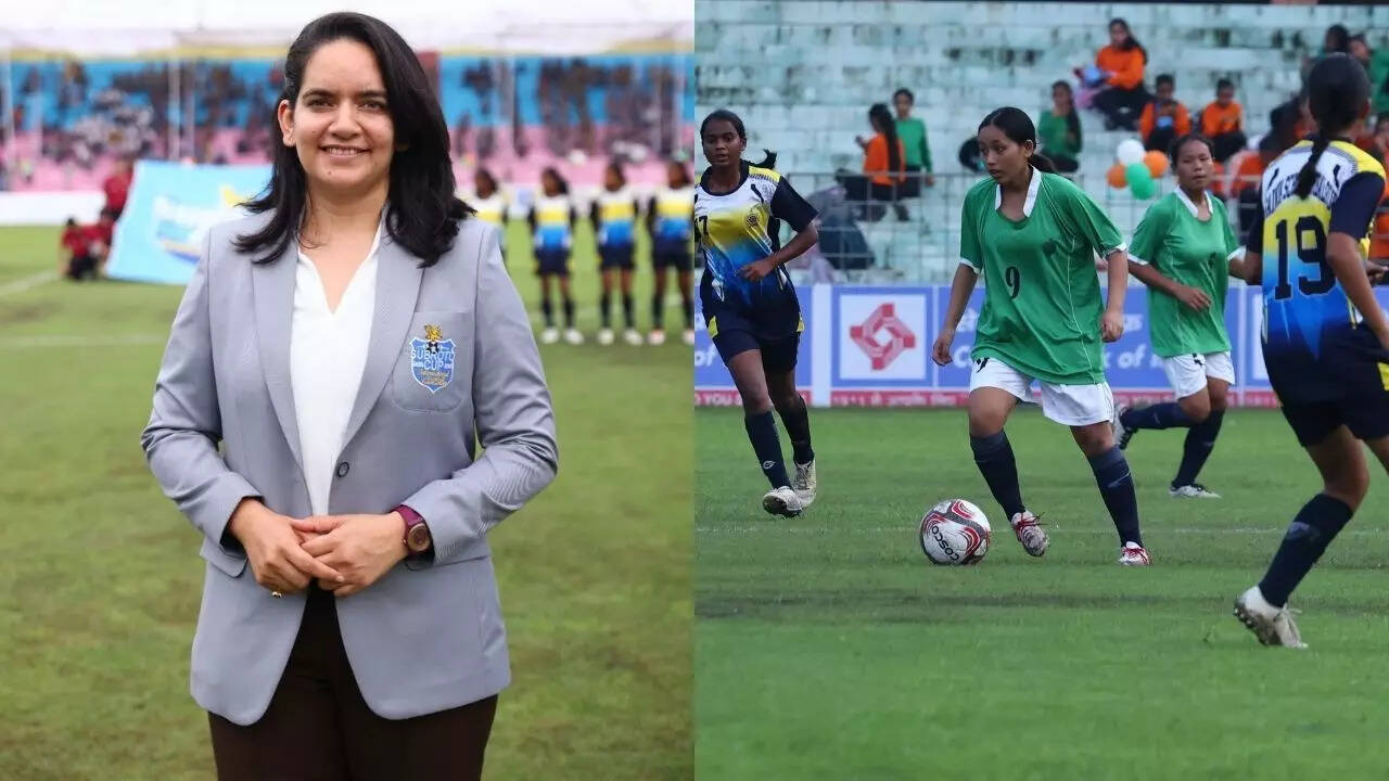 Football meets shooting on rain-soaked evening: India's oldest school tournament opens with unique sporting parallel