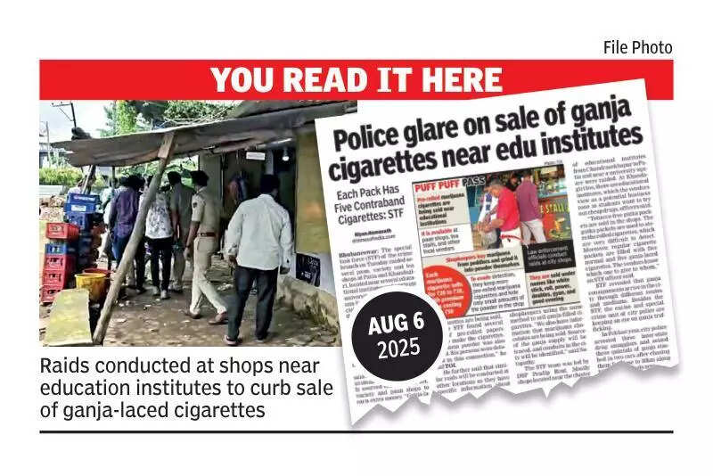 STF conducts raids to curb sale of ganja-laced cigarettes near edu institutes