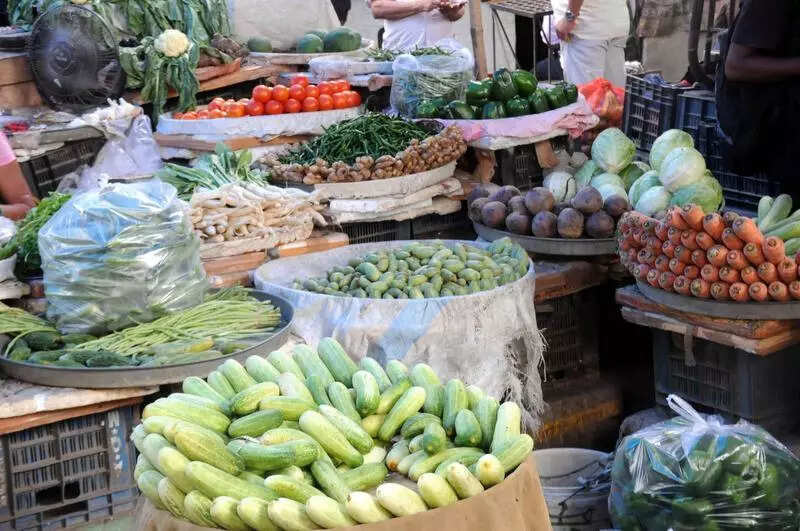 Vegetable arrivals down by half at APMC, rain deters buyers too