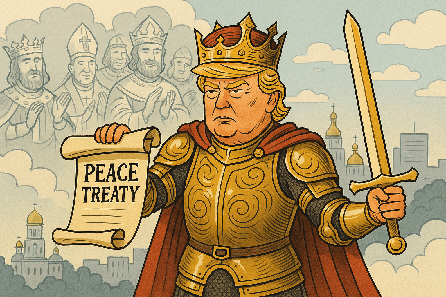 'Nobel-er' Intentions? Donald Trump wants peace in Ukraine – so he can go to heaven