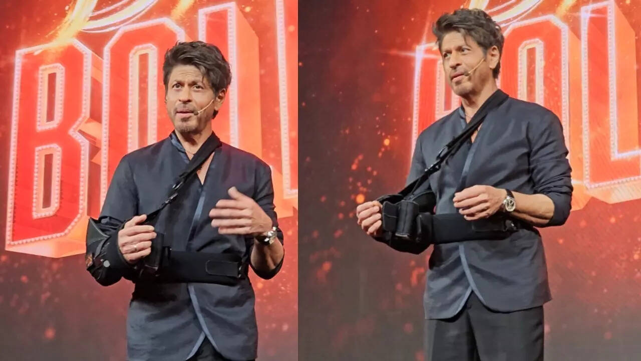 SRK gives update on injury: 'National award ek haath se...'