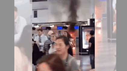 Man sets fire, smashes desks at Milan airport: Delays, evacuation follow - Watch