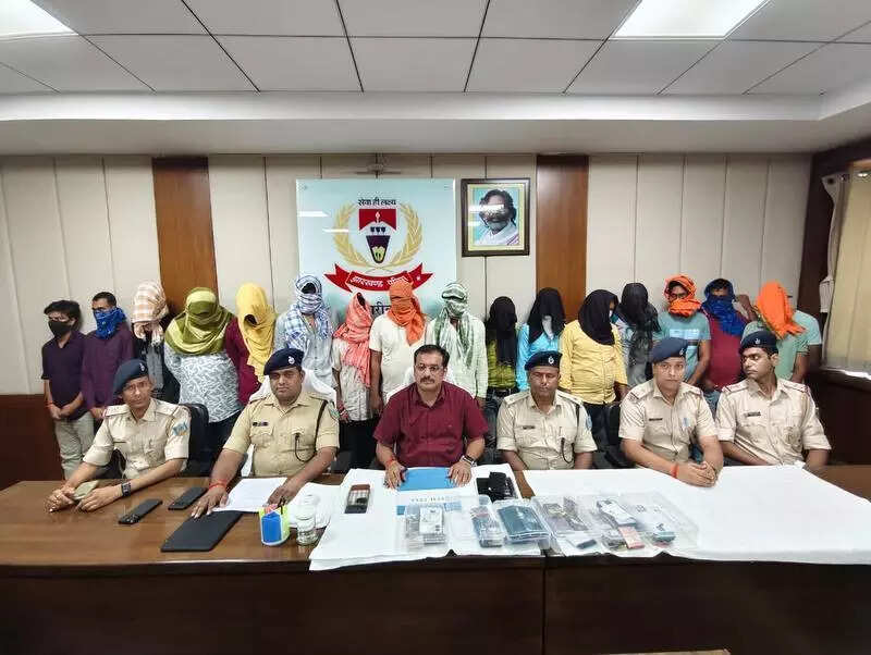 17 held in Hzb sex racket case