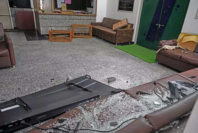 Blood on campus: Enraged parents storm Seventh Day Adventist school campus, clash with police; demand action against principal