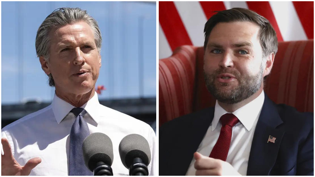 ‘You’ve got to be yourself’: Vance hits out at Newsom for imitating ‘Trump-style’ posts