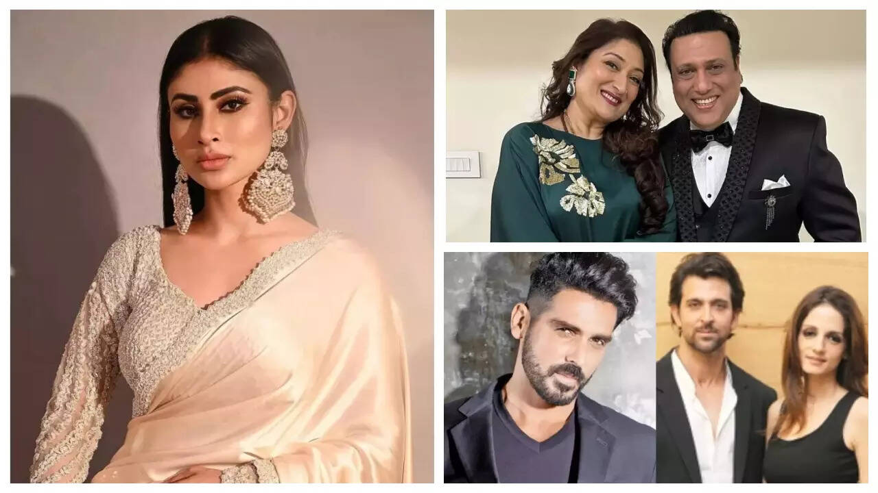Govinda-Ssunita, Zayed-Hrithi-Sussanne, Mouni: Top 5 news