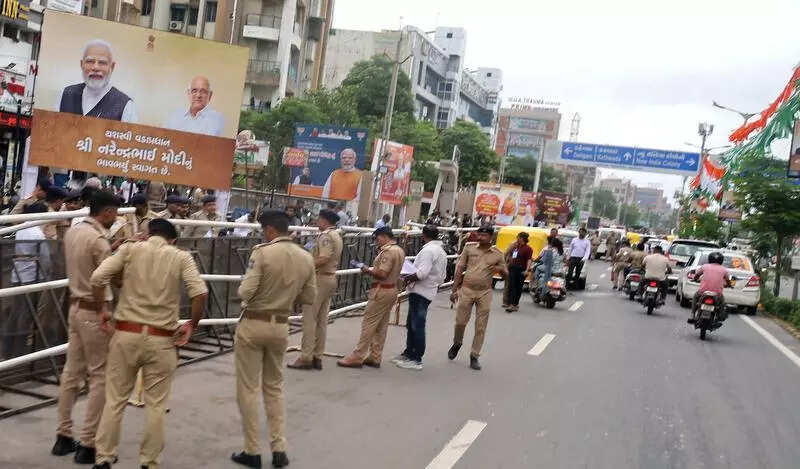 PM’s roadshow in city today, to unveil projects worth 5.4k crore