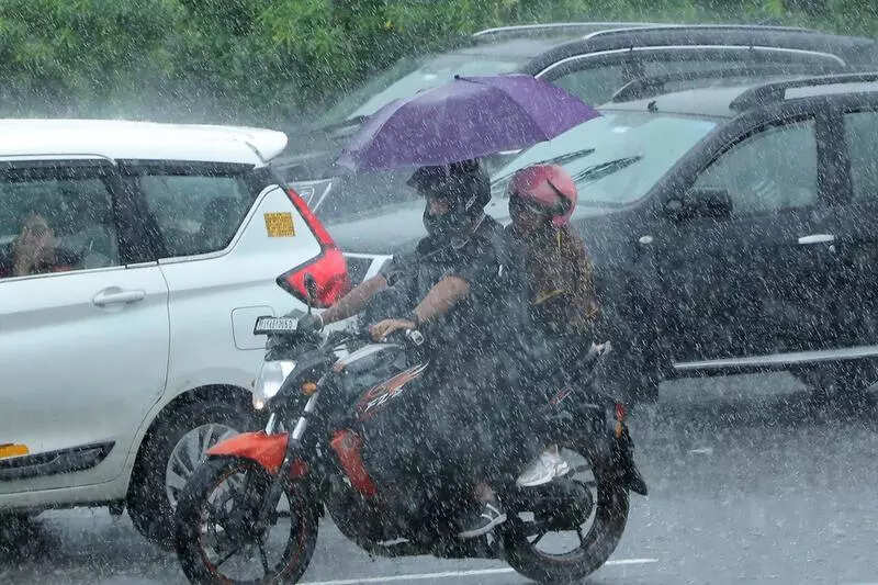 Rain brings relief from humidity, wet spell likely for 2 days