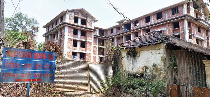 7 years on, design change after 70% RCC work leaves Quepem police station building in limbo