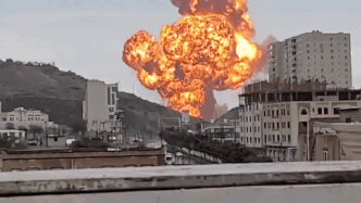 ‘Huge fireball’: Video shows large explosion after Israel strikes Yemen's capital — Watch