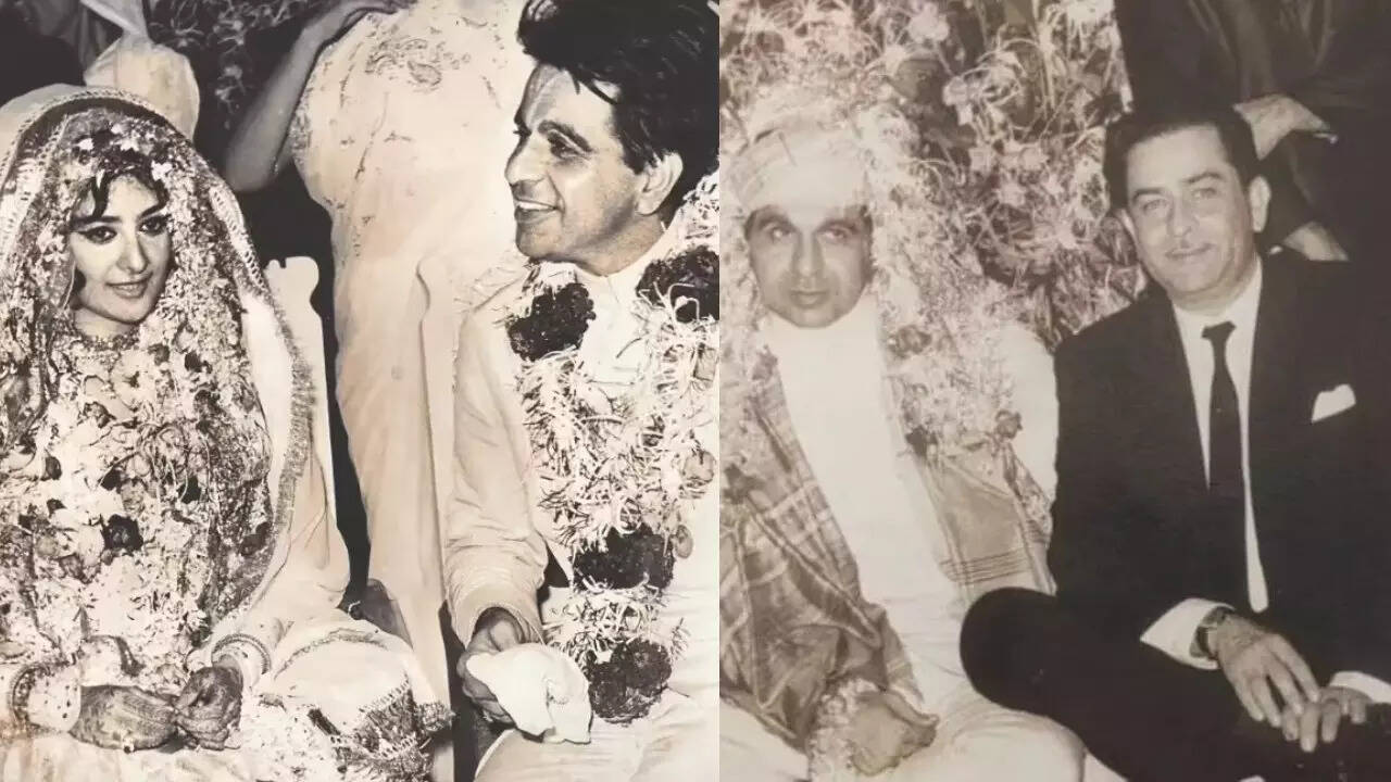 Raj Kapoor arrived on knees for Dilip-Saira's wedding