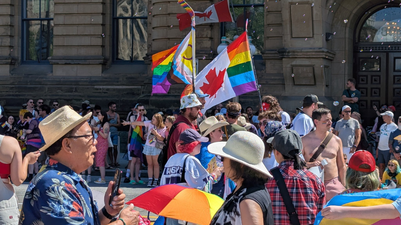 Ottawa Pride parade scrapped after pro-Palestinian protesters block route