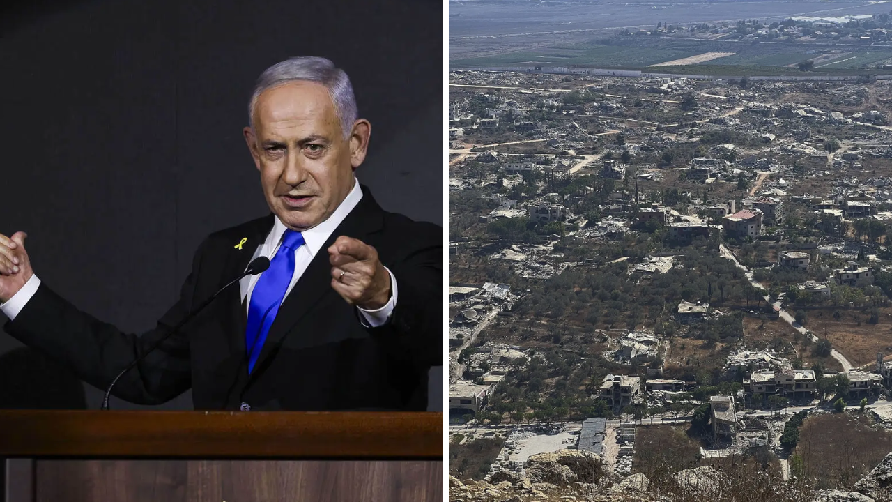 'Time for both to move forward': Netanyahu says Israel could withdraw from Lebanon; hails decision to disarm Hezbollah
