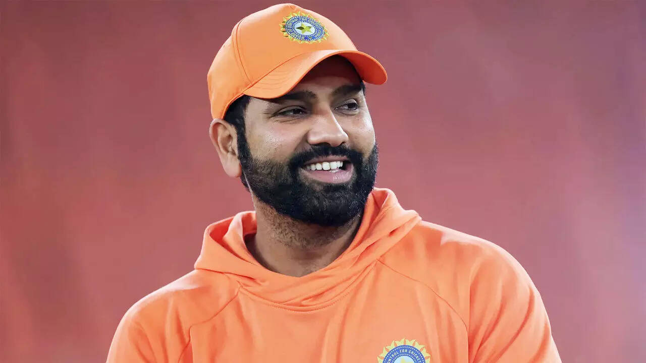 Rohit Sharma meets fan girl, signs her painting, gesture goes viral – See pics