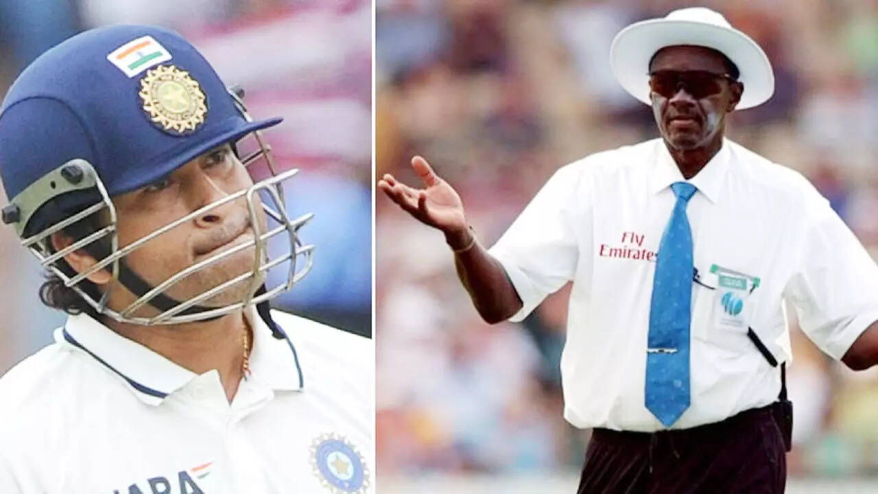 ‘Give him boxing gloves’: Sachin Tendulkar’s dig at umpire Steve Bucknor